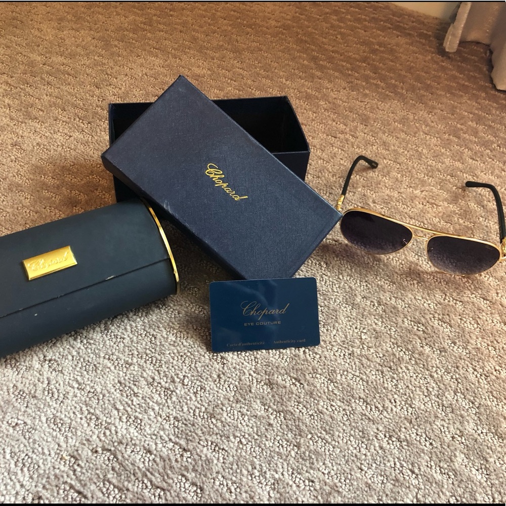 Chopard woman’s pilot style sunglasses